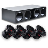 DD Audio 608F Cheva 4x8" baslåda