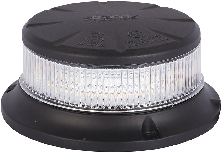 VARNINGSLJUS LED 9-30V, ORANGE KLAR Strands lighting division