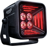 Strands Dark Knight Fortex Arbetsljus 41W Röd