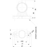 EUROPART LED-breddmarkeringslykta 24V VÄNSTER positionsljus, bakljus och sidomarkeringsljus