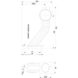 EUROPART LED-breddmarkeringslykta 24V HÖGER, positionsljus, bakljus och sidomarkeringsljus