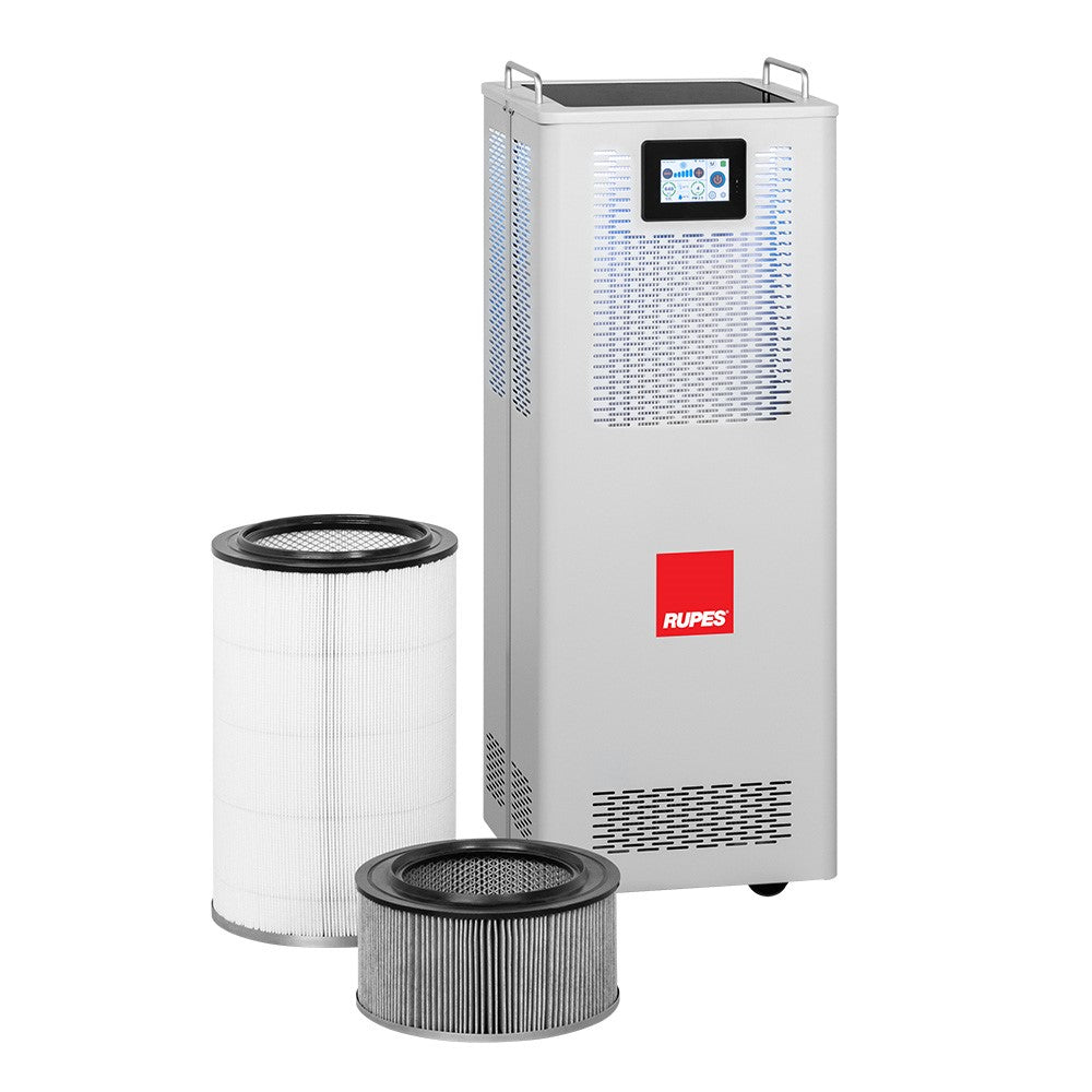 RUPES Niveus 4.0 NV200I – Smart luftrenare med Industry 4.0-styrning och ultrafin filtrering