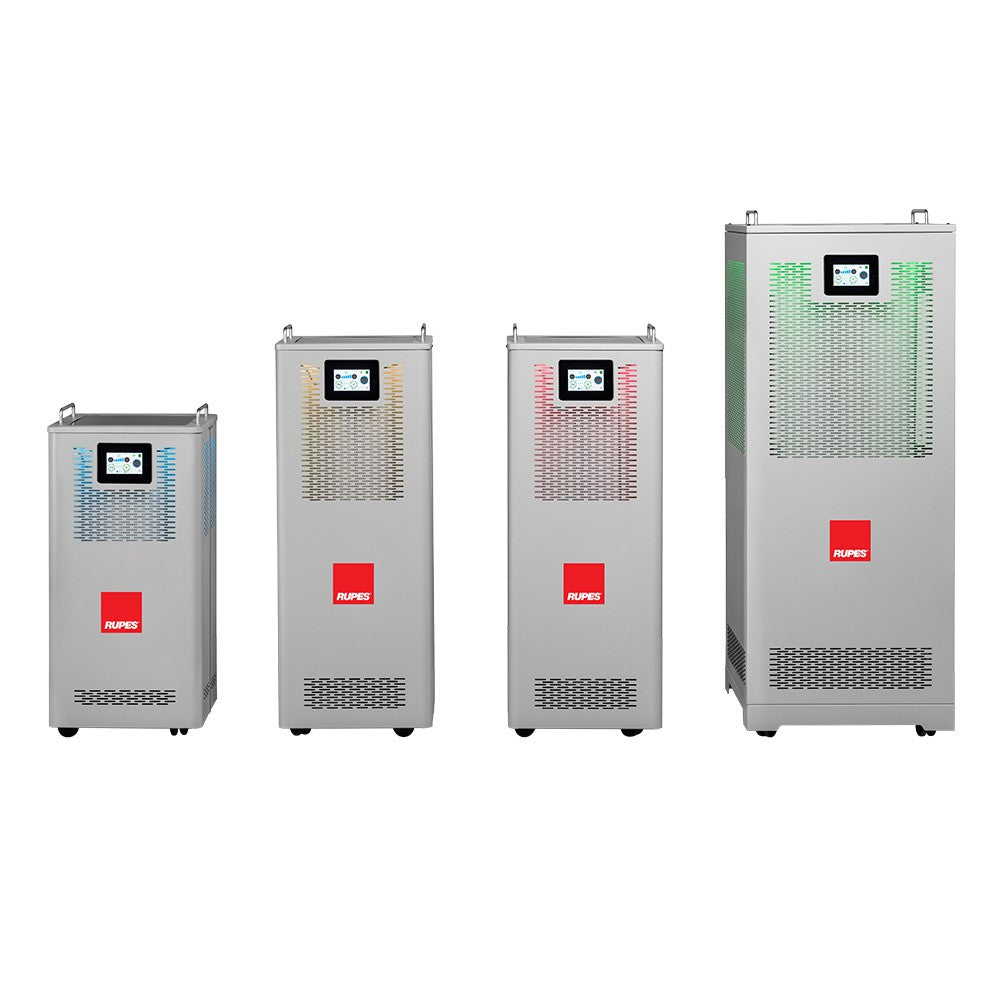 RUPES Niveus 4.0 NV200I – Smart luftrenare med Industry 4.0-styrning och ultrafin filtrering