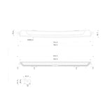 OZZ XB1 P40'' Extraljusramp Svart