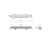 OZZ XB1 20'' Extraljusramp Vit