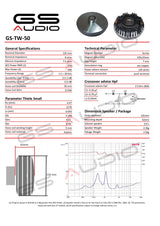 GS Audio TW-50