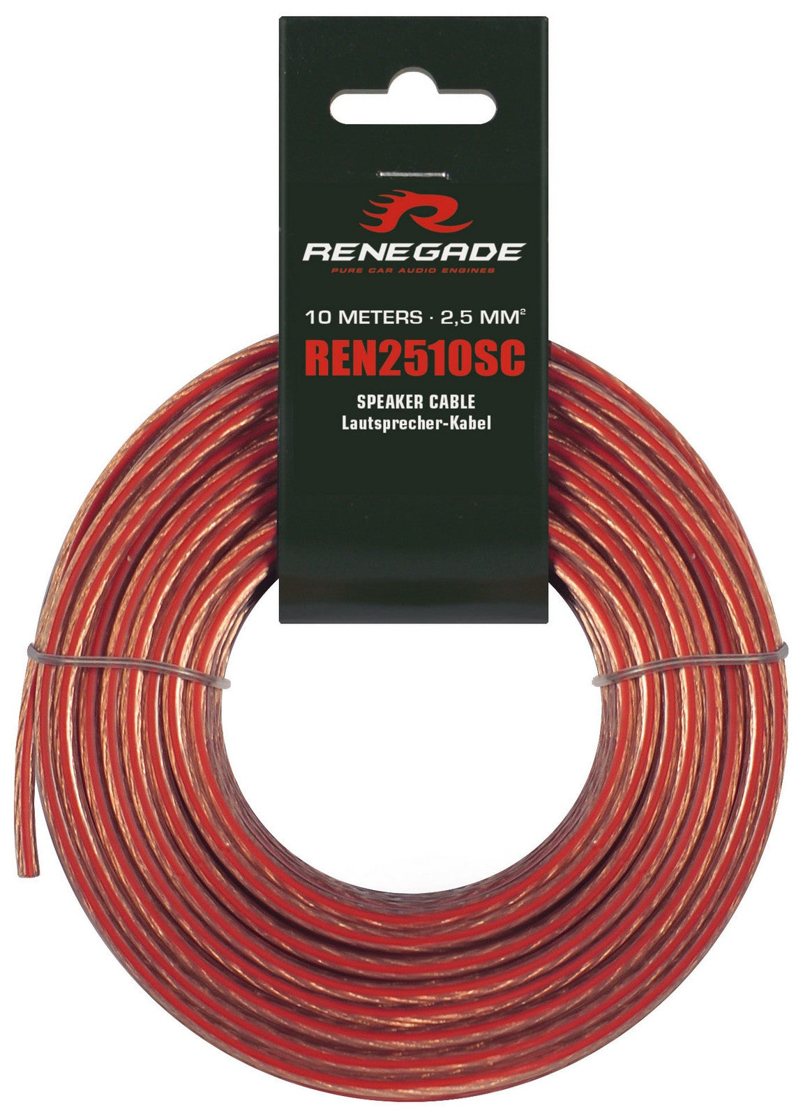 Renegade REN2510SC 2x2,5mm2 högtalarkabel