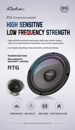 Rebec RT6 4ohm