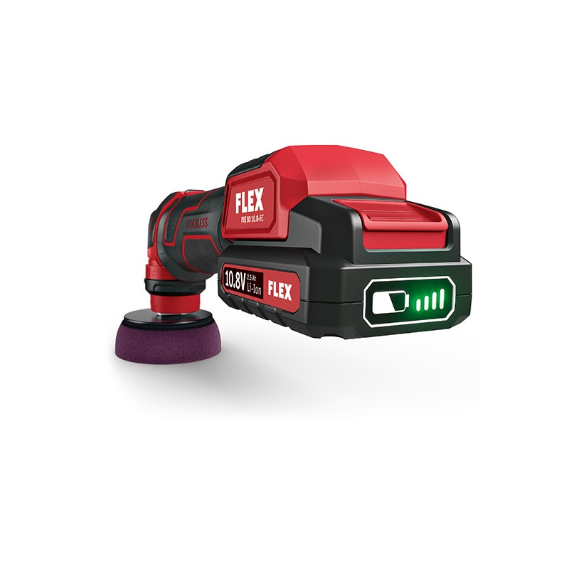 Flex Polermaskin PXE 80 10.8-EC/2.5 Set