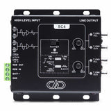 DD Audio SC4a 4-channel signal converter with 12v Remote