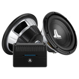2-pack JL Audio 10W0v3-4 med RD500/1, 2x10 baspaket