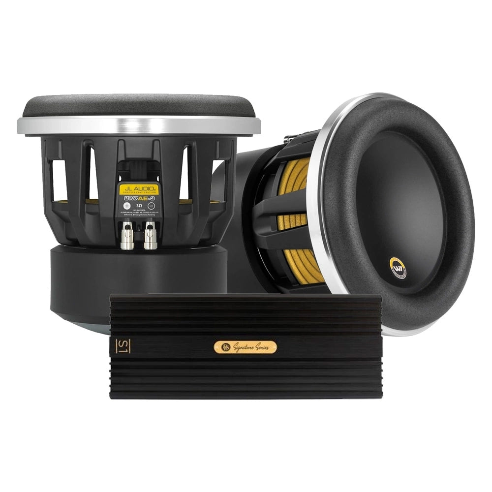 2-pack JL Audio 8W7AE-3 med DLS Signature S1, 2x8 baspaket