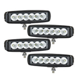 4-pack NIZLED B18RF, 15.8 cm back-/arbetsljus, 18W, arbetsljuspaket