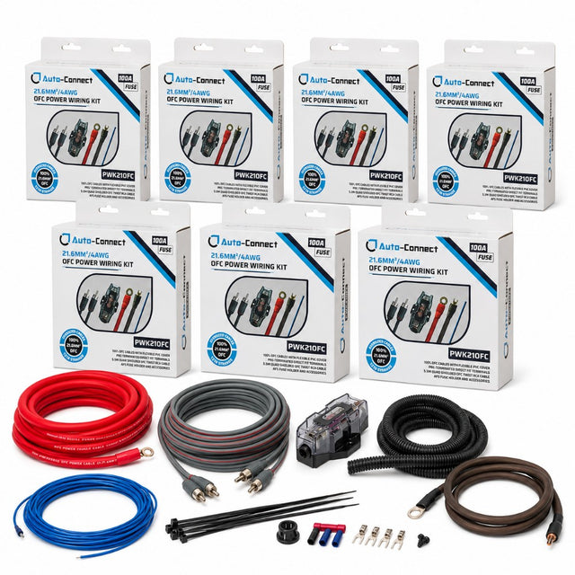 Auto-Connect OFC kabelkit, 21.6mm² - Storpack 8 st