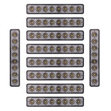 10-pack NIZLED B48RF, vinklat 24.2 cm back-/arbetsljus, 48W, arbetsljuspaket