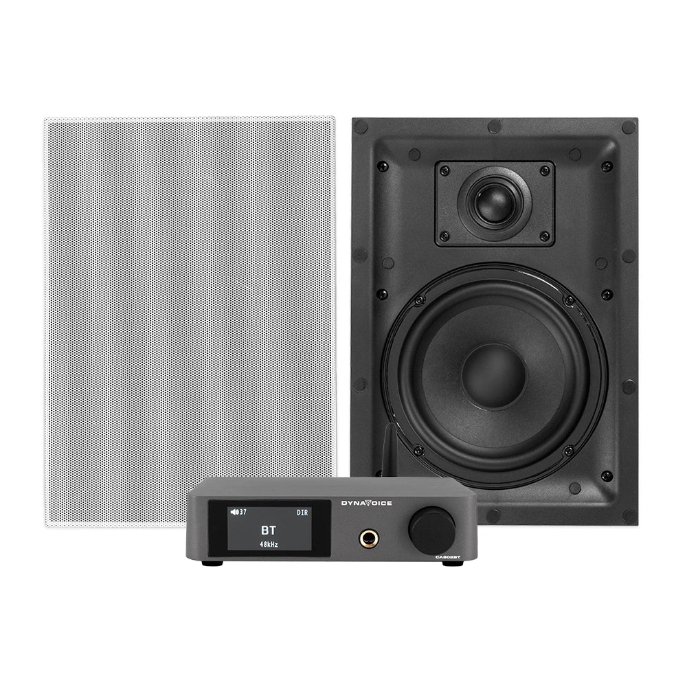 DLS IW 2.6 & Dynavoice CA802BT, inbyggnadspaket