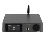 4-pack Yamaha NS-AW592 i vitt med Dynavoice CA802BT och SC4B, utomhuspaket