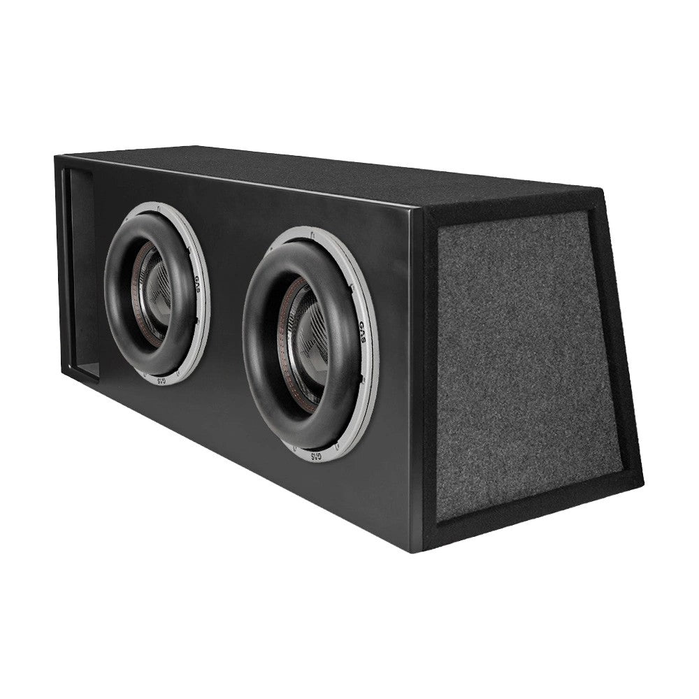 Portad 2x12 tums Comp-låda med 2st GAS CMP S3-12D1