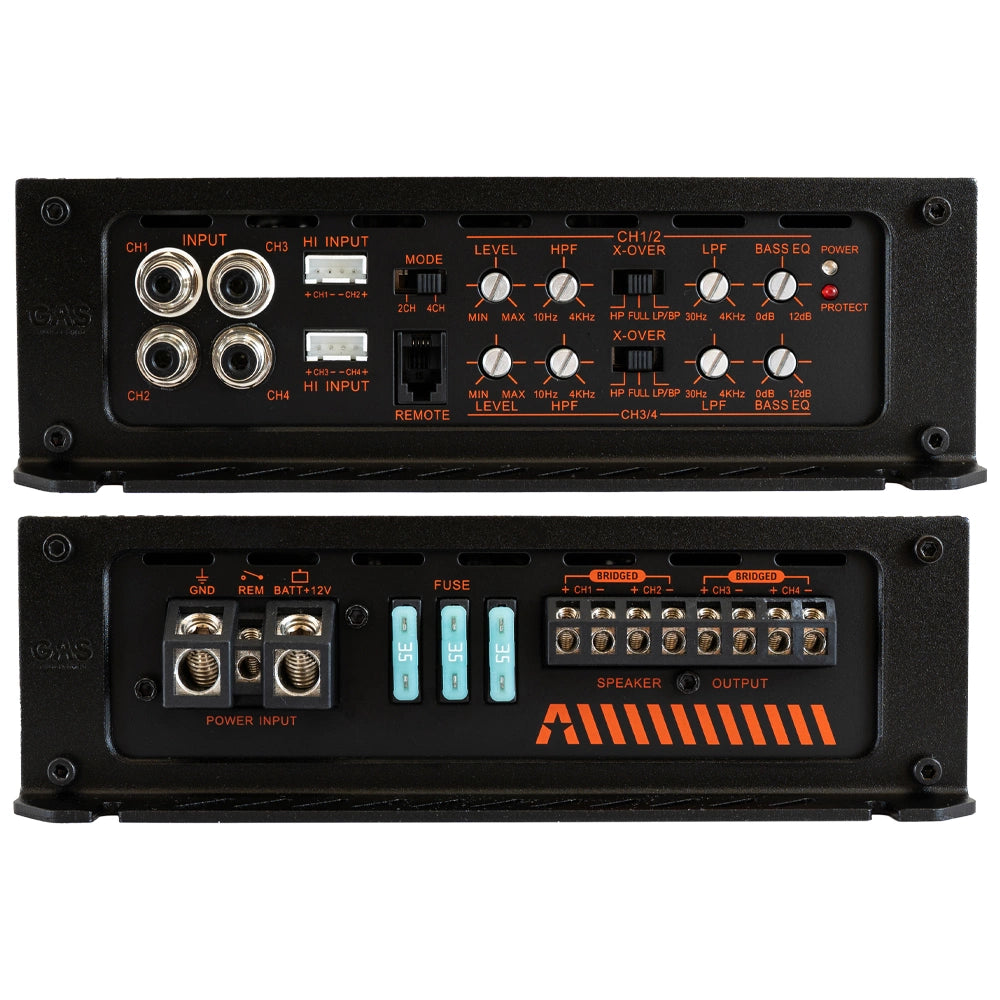 4-pack DS18 PRO-DKH2F & GAS PT2-384, SPL-paket med steg, X-Large