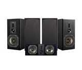 Dynavoice Definition DM-6 MKII med DC-5 5.0 högtalarpaket, svart