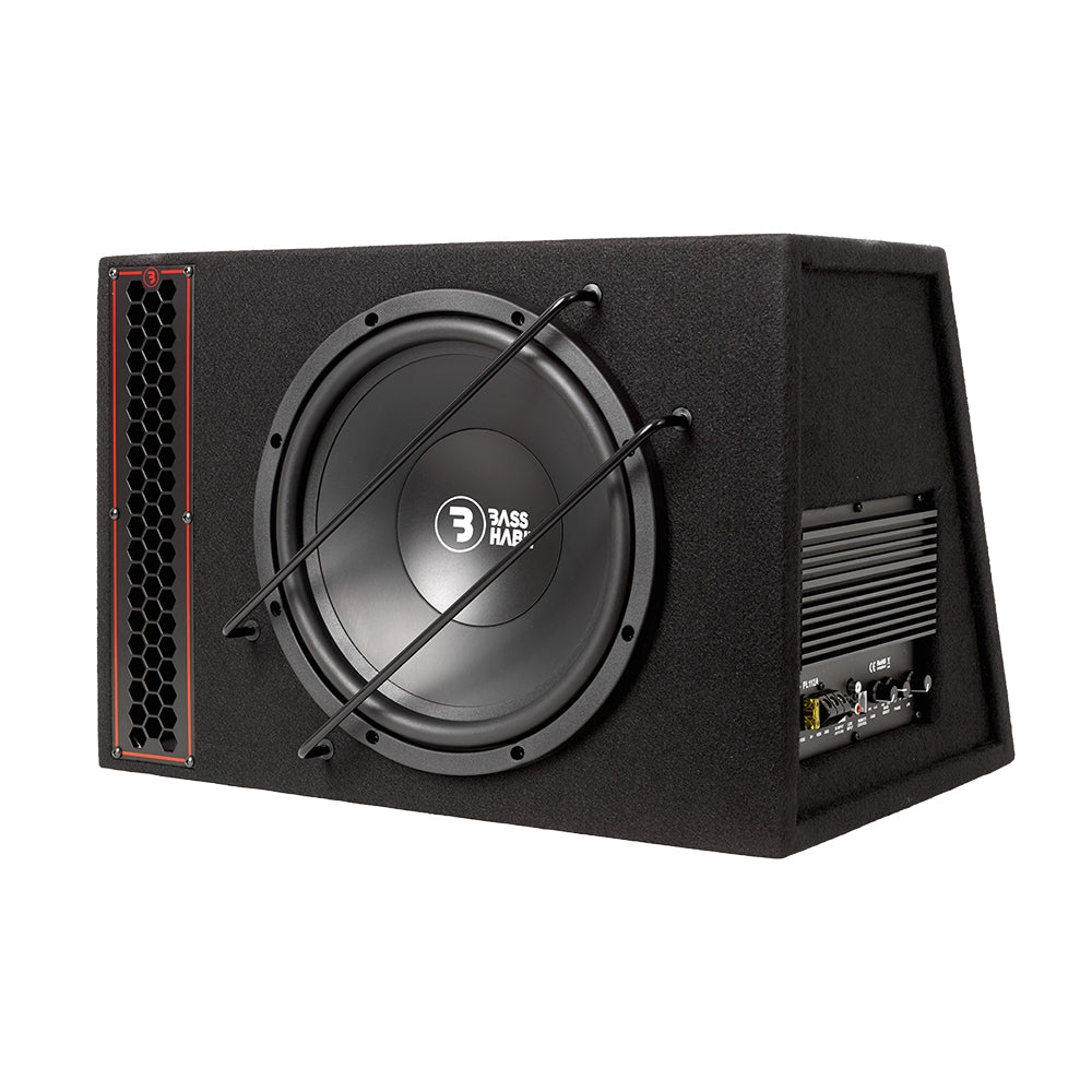 Bass Habit PL112A helhetspaket med DMR10BT och Rebel-högtalare