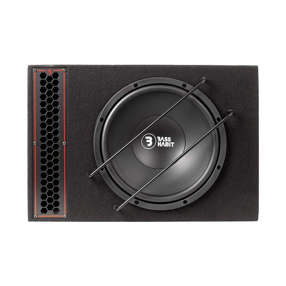 Bass Habit PL112A helhetspaket med DMR10BT och Rebel-högtalare