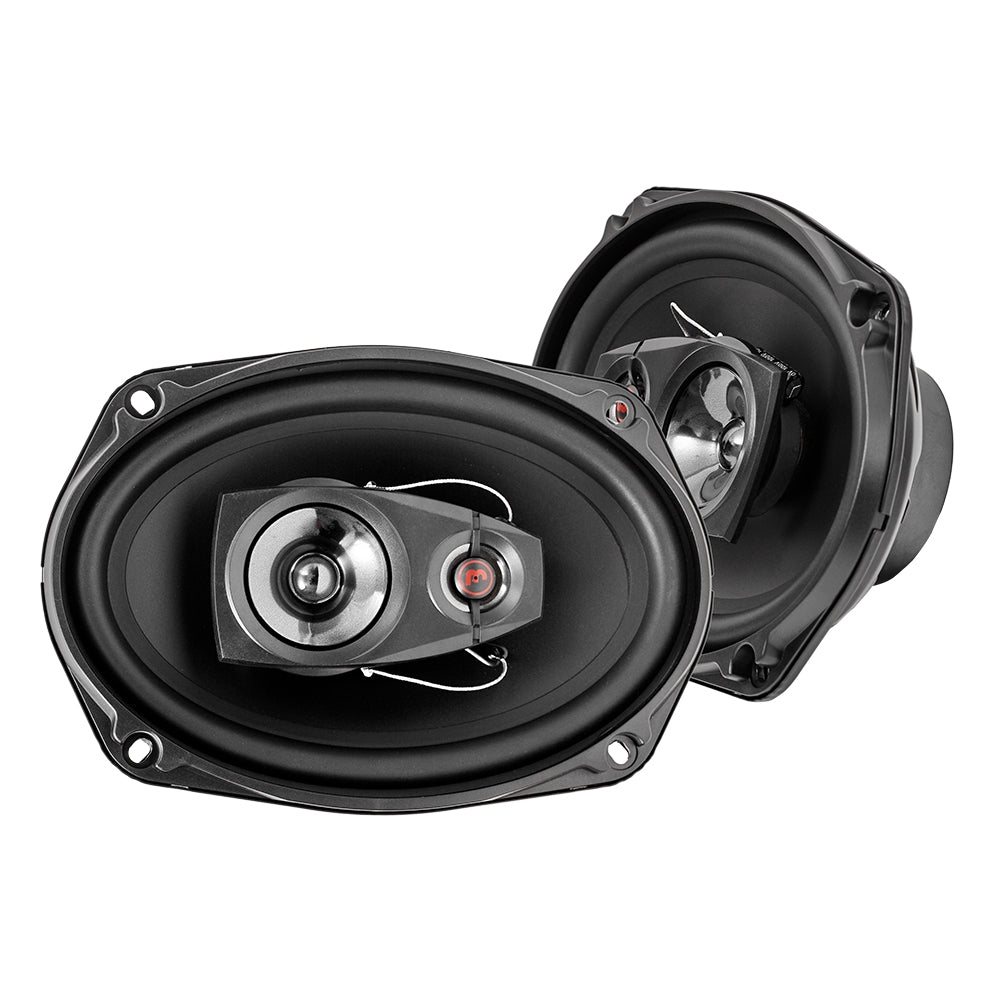 Bass Habit DMR10BT bilstereopaket med Rebel-högtalare