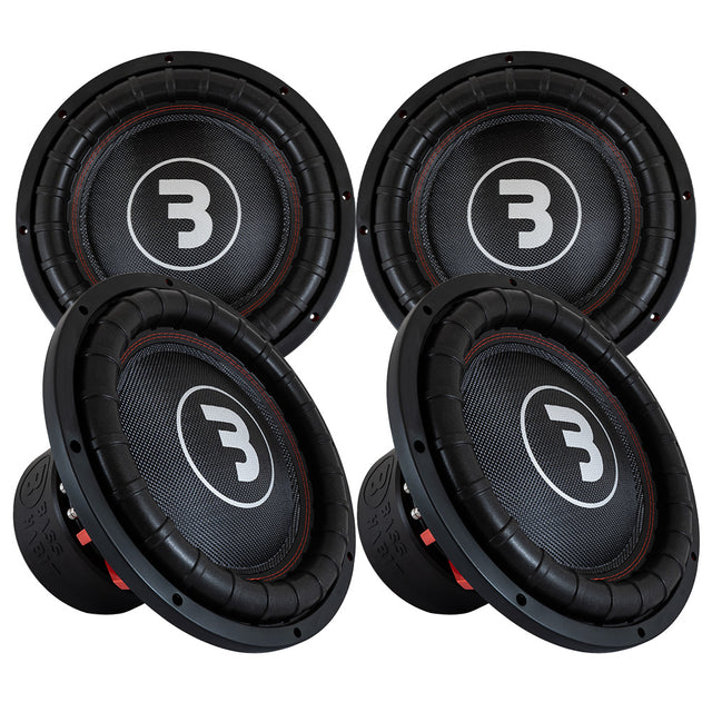 4-pack Bass Habit Elite 2 E2380D2, 15 tums baselement