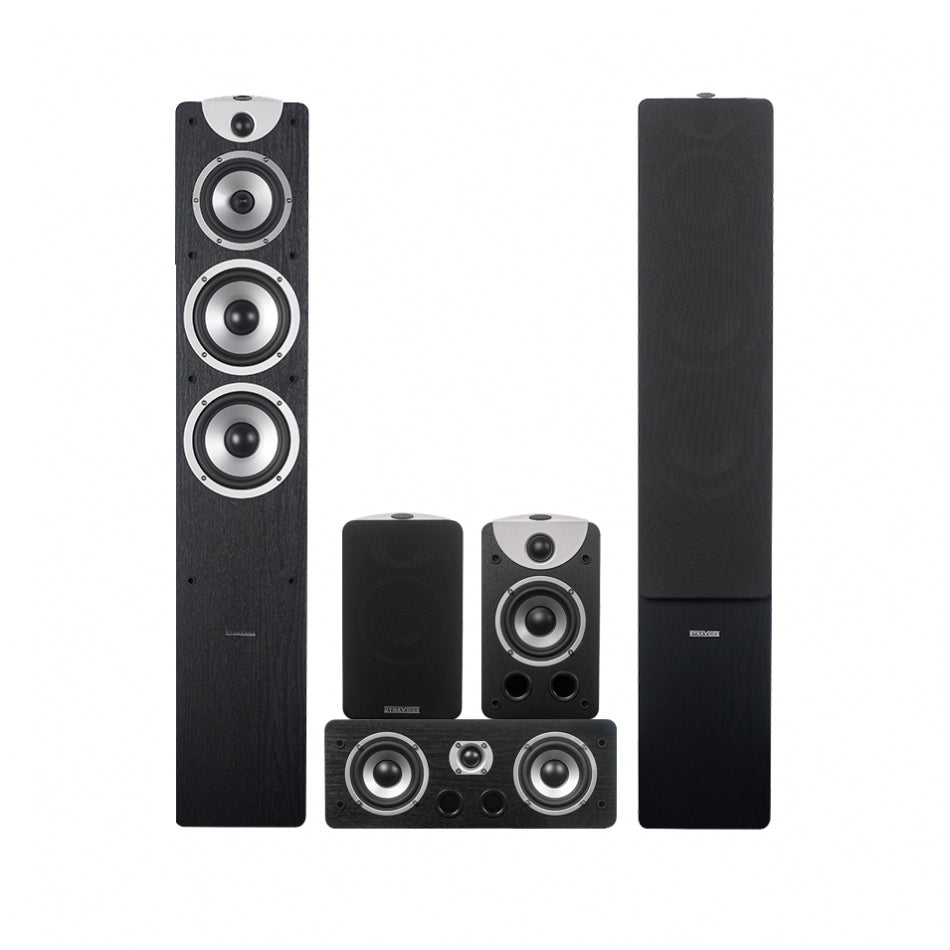 Dynavoice Magic F-7 EX V3 5.0 högtalarpaket, svart