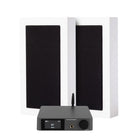 Dynavoice CA802BT & 2-pack DLS Flatbox Midi v2, stereopaket