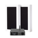 Dynavoice CA802BT & 2-pack DLS Flatbox Midi v2, stereopaket