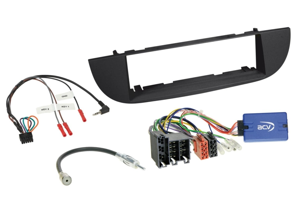 GAS MAD M130-BTN bilstereopaket till Fiat 500 2007-2015