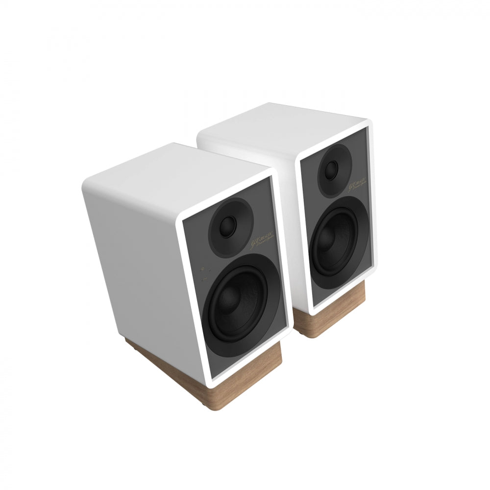 Onkyo GX-30ARC med Audio Pro SW-10, aktivt 2.1 stereopaket i vitt
