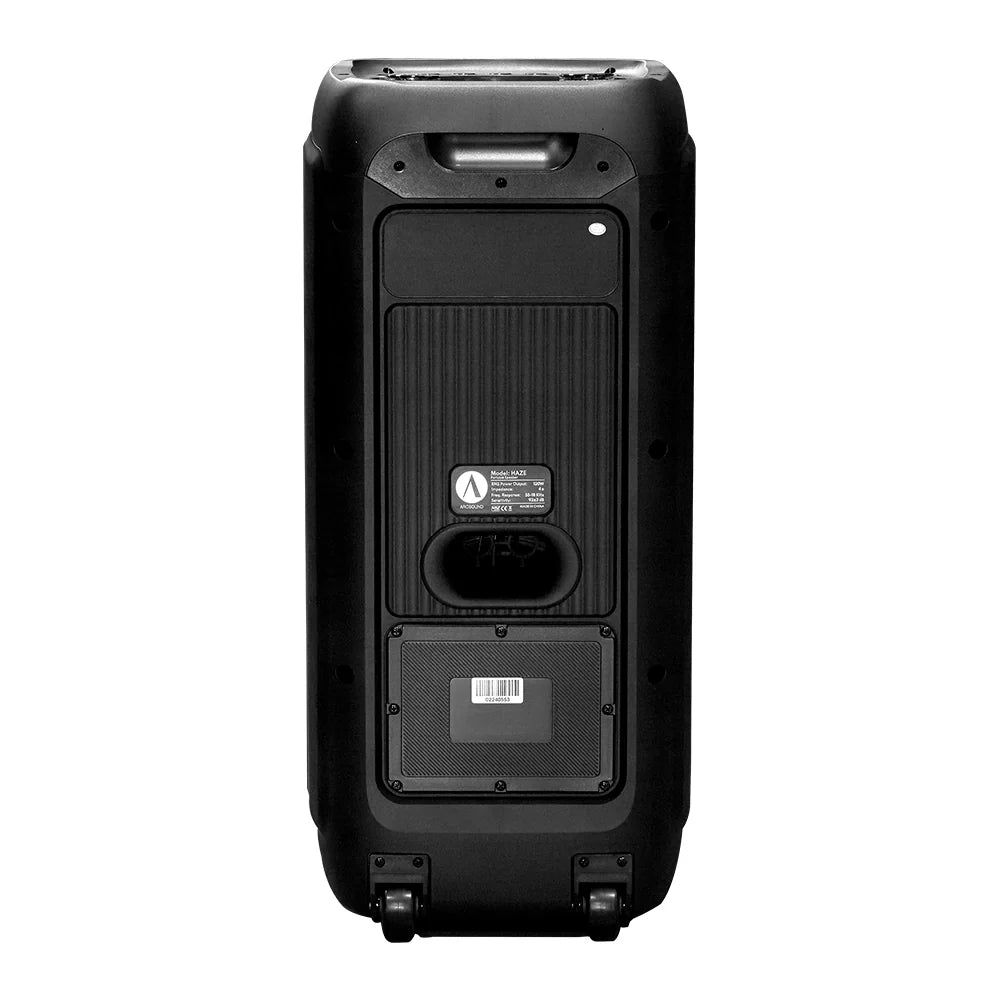 4-pack Arcsound HAZE (gen.2), partyhögtalare med trådlös mikrofon och Bluetooth