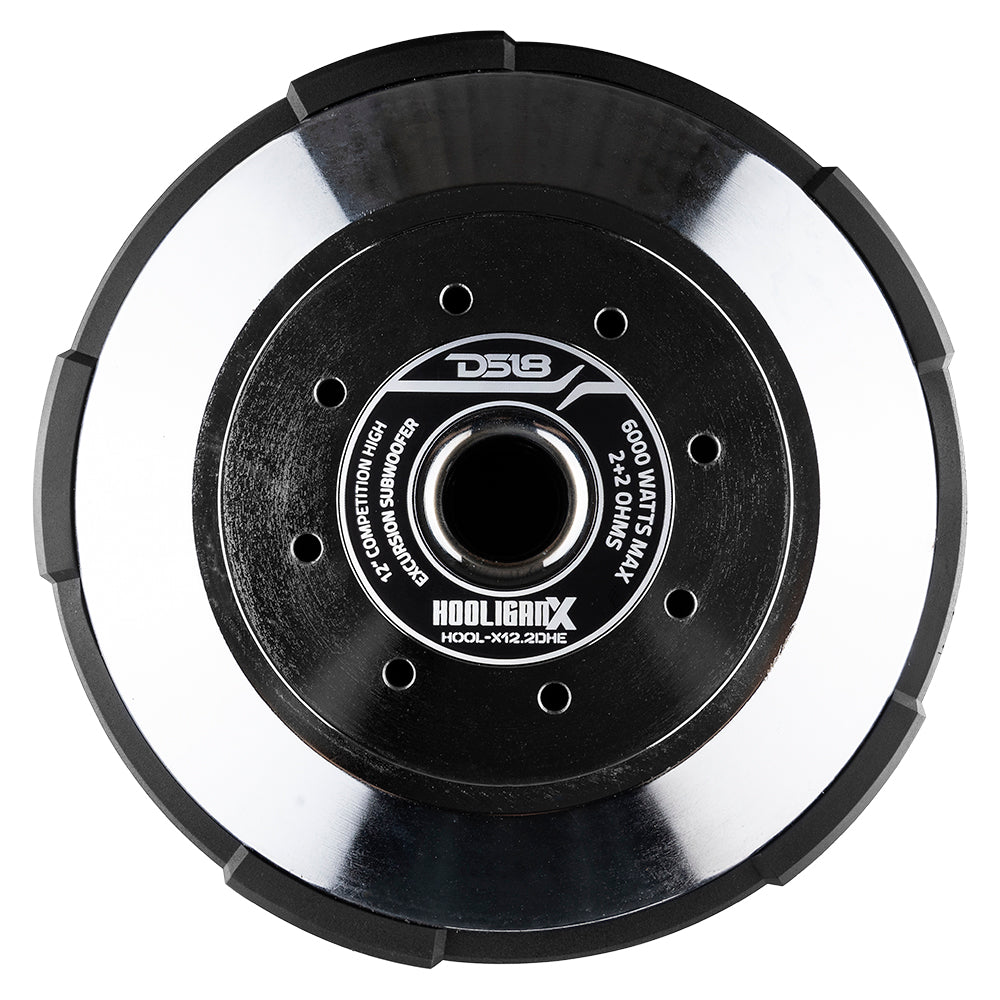 2-pack DS18 HOOLIGAN-X12.2DHE, orimligt tung 12 tums bas