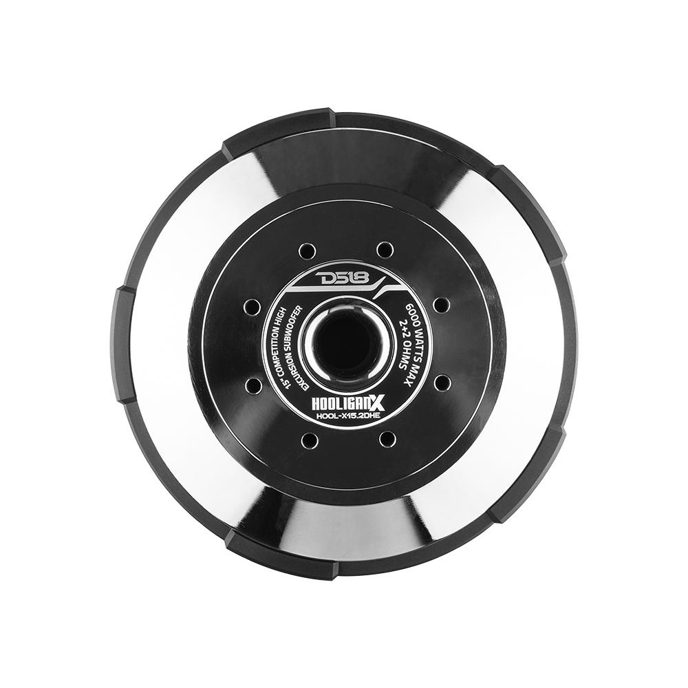 2-pack DS18 HOOLIGAN-X15.2DHE, orimligt tung 15 tums bas
