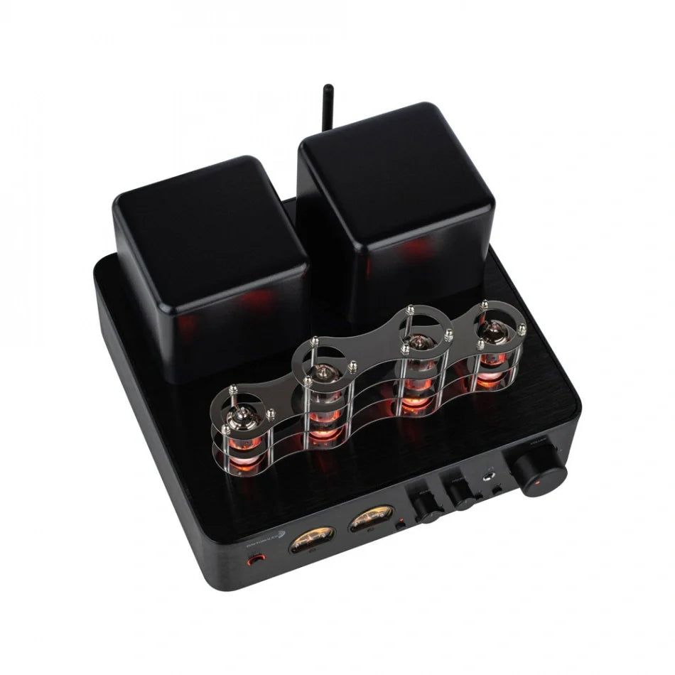 Dayton Audio HTA100 & Dynavoice DM-6II, svart stereopaket