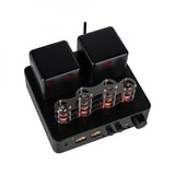 Dayton Audio HTA100 & Dynavoice DM-6II, svart stereopaket