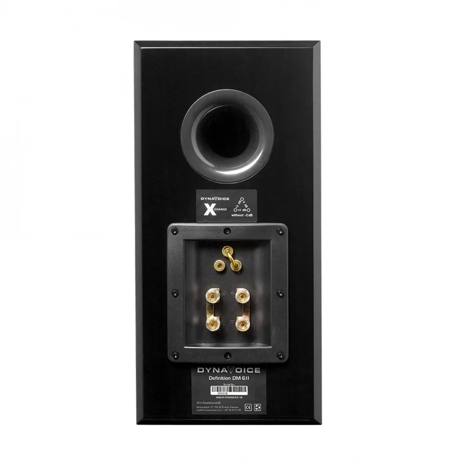 Dayton Audio HTA100 & Dynavoice DM-6II, svart stereopaket