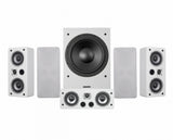 Dynavoice Magic LCR-4 EX v3 högtalarpaket 5.1 med MW12, vitt
