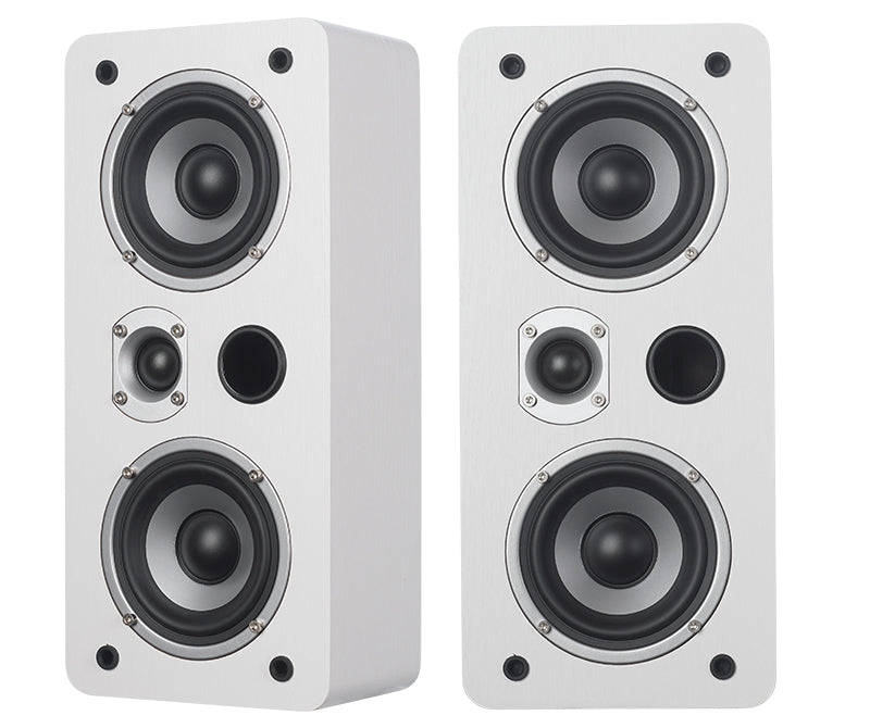 Dynavoice Magic LCR-4 EX v3 högtalarpaket 5.1 med MW12, vitt