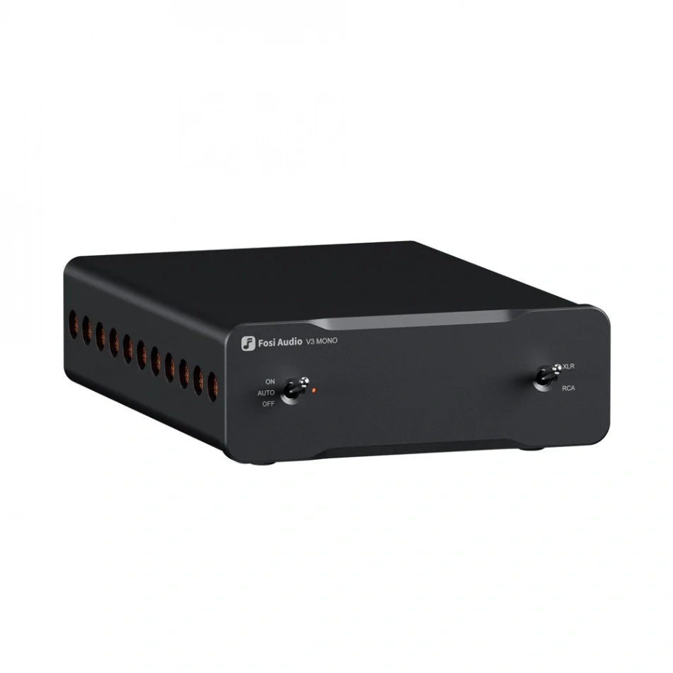 Dynavoice Challenger M-105 med dubbla Fosi Audio monoblock, stereopaket. Svart