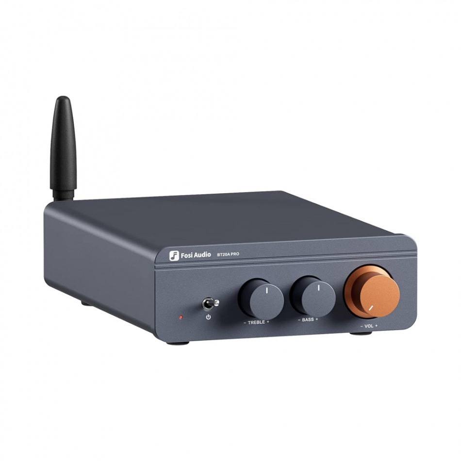 Dynavoice Challenger M-105 med Fosi Audio BT20A (48V), 2.0 stereopaket