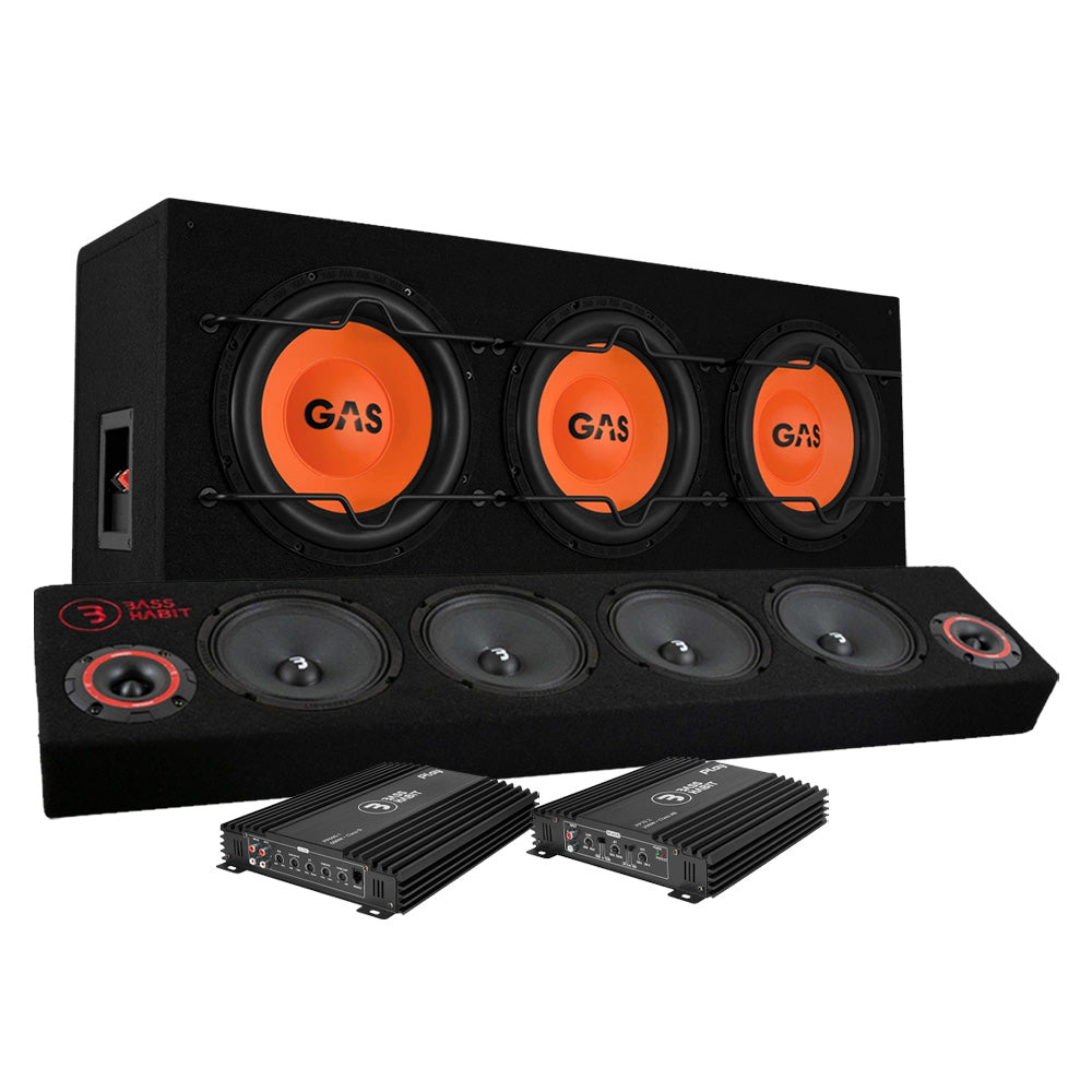 GAS MAD B1-310 baspaket & Play SPL64 raggarplanka med slutsteg