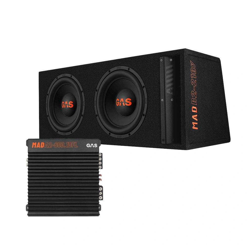 GAS MAD B2-210V 2x10 tum & MAD A2-600.1DFL, baspaket