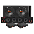 GAS MAD B2-212V baspaket & SPL64 raggarplanka med slutsteg