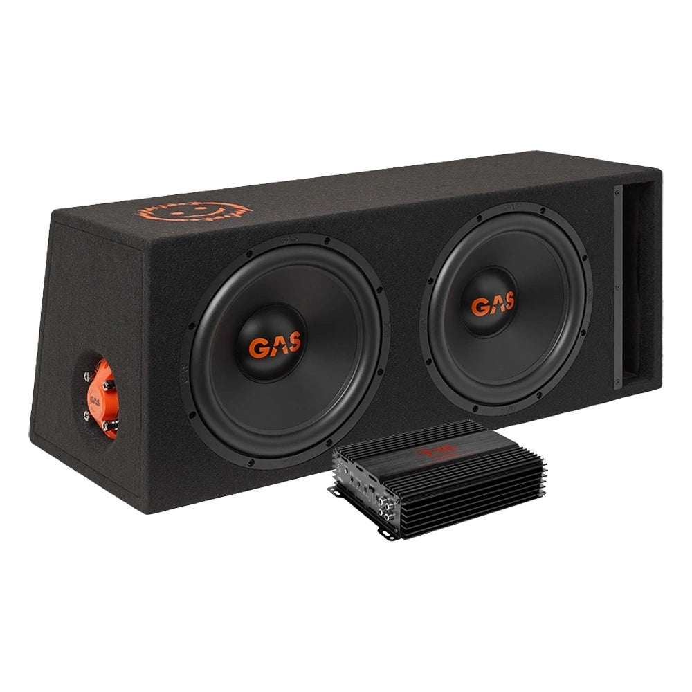 GAS MAD B2-212V med Bass Habit RA2000W, baspaket