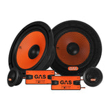 GAS MAD B2-310V helhetspaket med bilstereo och högtalare