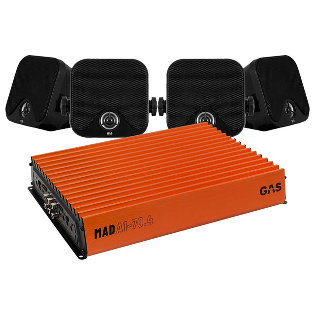 4-pack GAS MAD BK1-44 med MAD A1-70.4, hatthyllepaket
