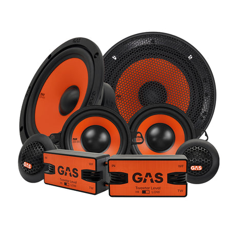 GAS MAD K2-64 & MAD M2-34, 3-vägs 6.5 tums kitsystem